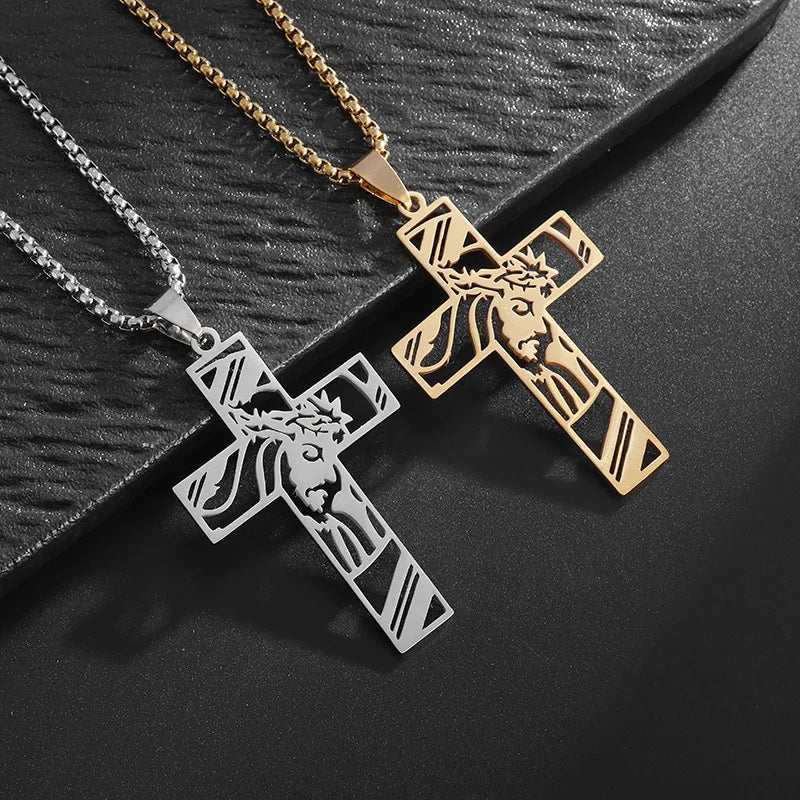 Hip Hop Cross Necklace
